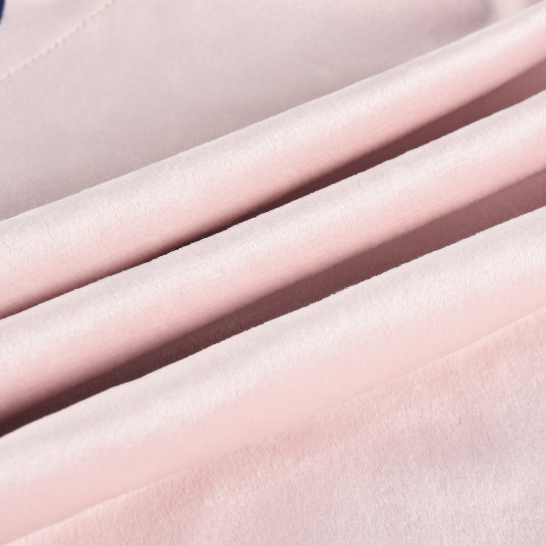 HIG Set of 2 Modern Velet Decorative Throw Pillow Covers 18x18, Boho Classic Solid Pillow Covers with Scalloped Design