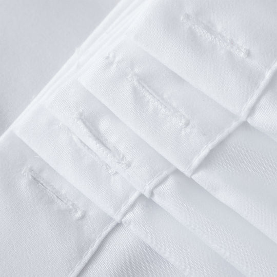 HIG Luxurious Modern Unique Sequins Embroidered Cloth Fabric Shower Curtain 72x72 Extra Long Bathroom Curtain