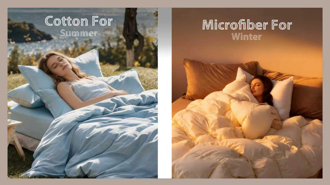Cotton vs Microfiber Bedding: Which Is Better for Sleep Comfort?