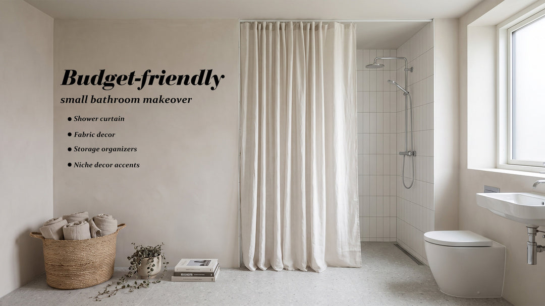 Small Bathroom Makeover on a Budget: Easy Styling and Decor Ideas