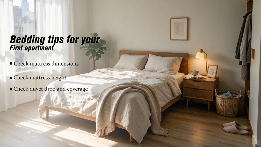 First Apartment Bedding Essentials: What You Really Need to Buy First