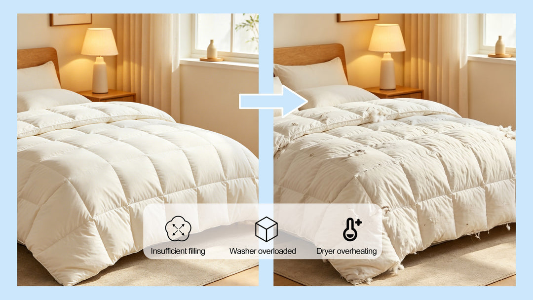 Machine-Washable Comforters: How to Buy One That Won't Clump After Washing