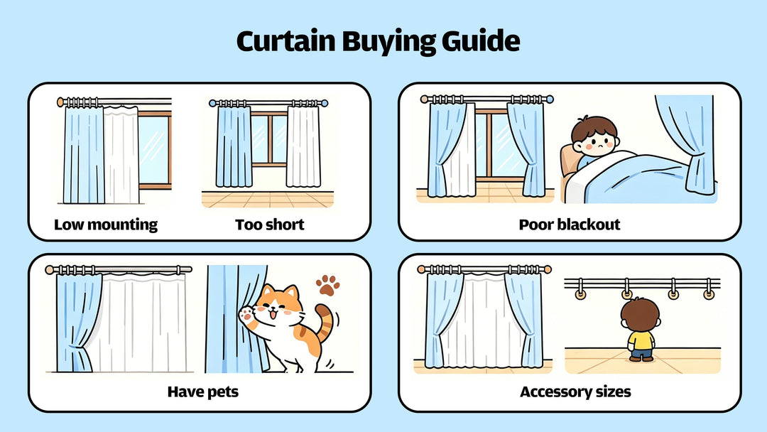 Curtain Length Guide: How to Choose the Right Drop for Any Room