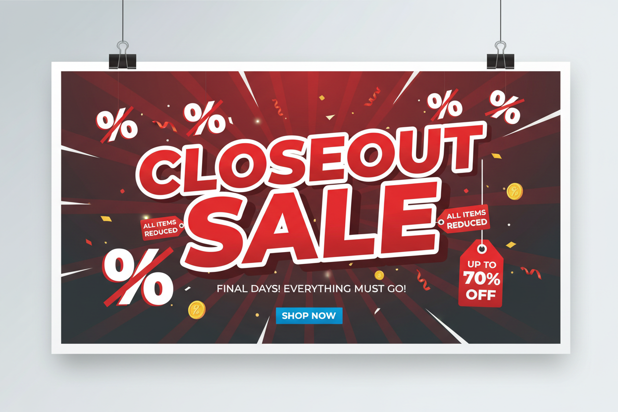 Closeout Sale