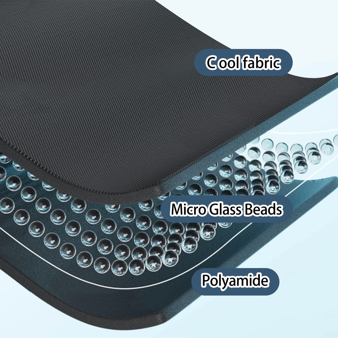 HIG Weighted Sleep Mask with Glass Beads for Men Women Sleeping Nap Travel