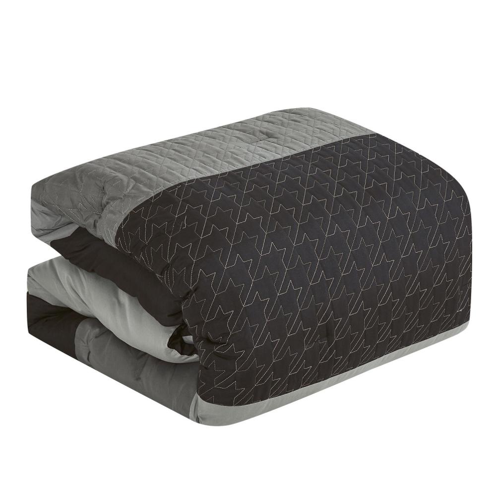 Closeout - 6 Piece Luxury Patchwork Comforter Set, 22730