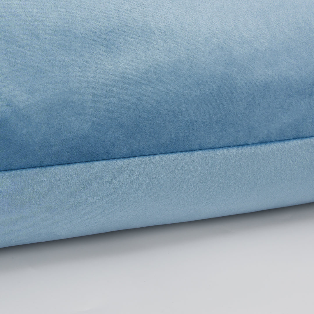 Full Body Pillow 20" x 54" with Removable Velvet Cover, Supportive Long Pillow for Adults & Pregnant Women Side Sleepers