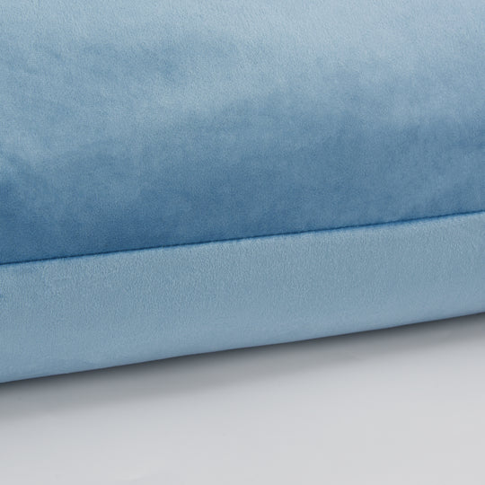 Full Body Pillow 20" x 54" with Removable Velvet Cover, Supportive Long Pillow for Adults & Pregnant Women Side Sleepers