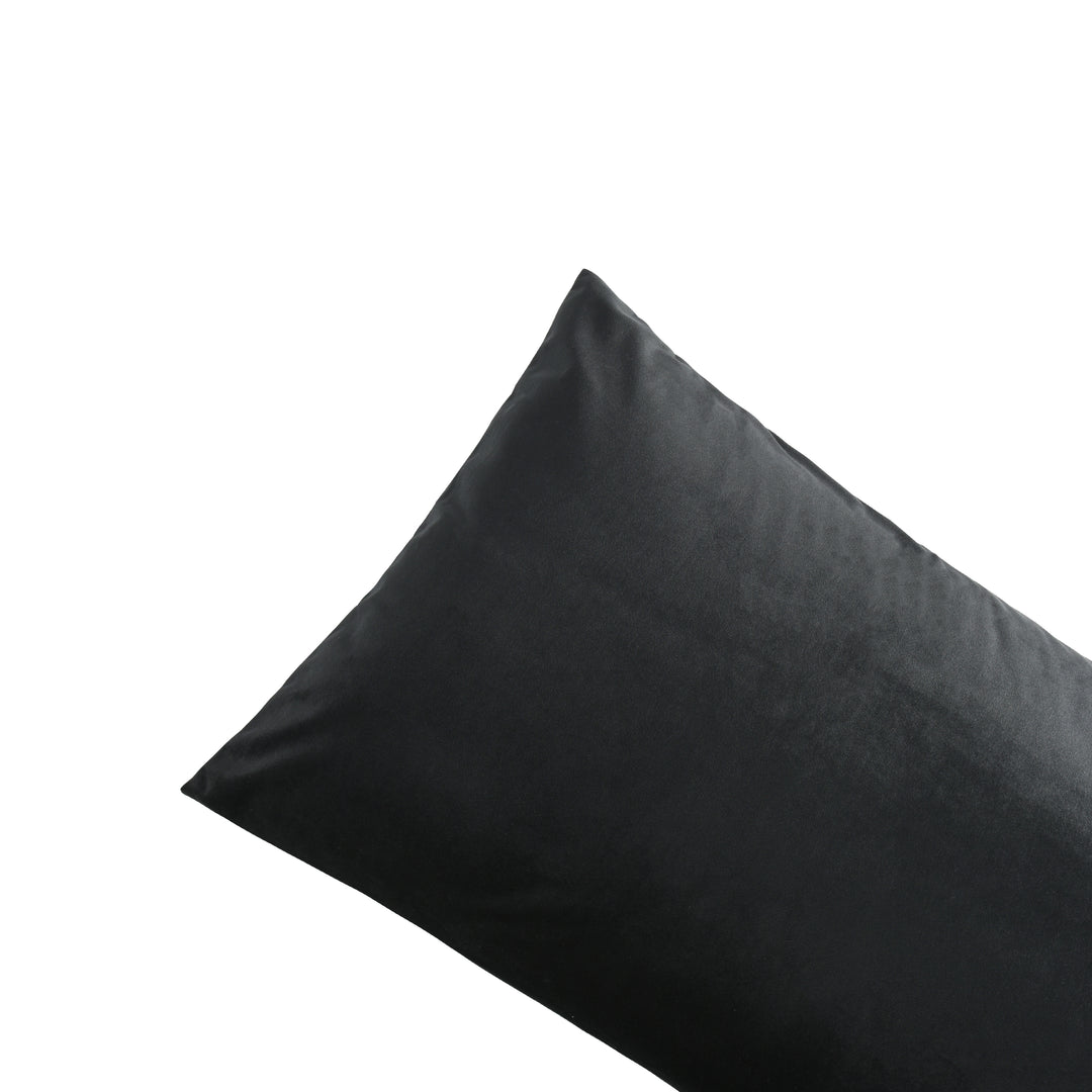 Full Body Pillow 20" x 54" with Removable Velvet Cover, Supportive Long Pillow for Adults & Pregnant Women Side Sleepers