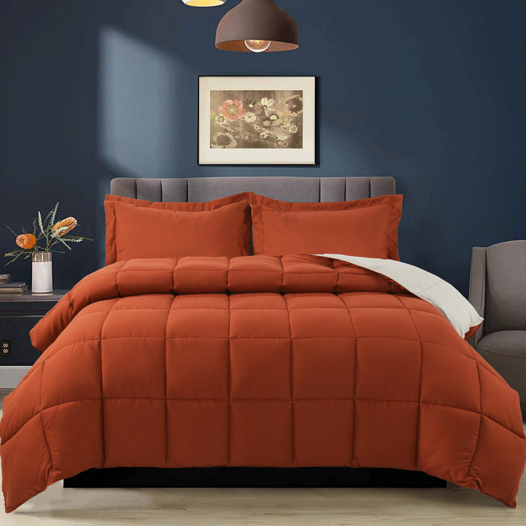 3 Piece All Season Lightweight Down Alternative Comforter Set