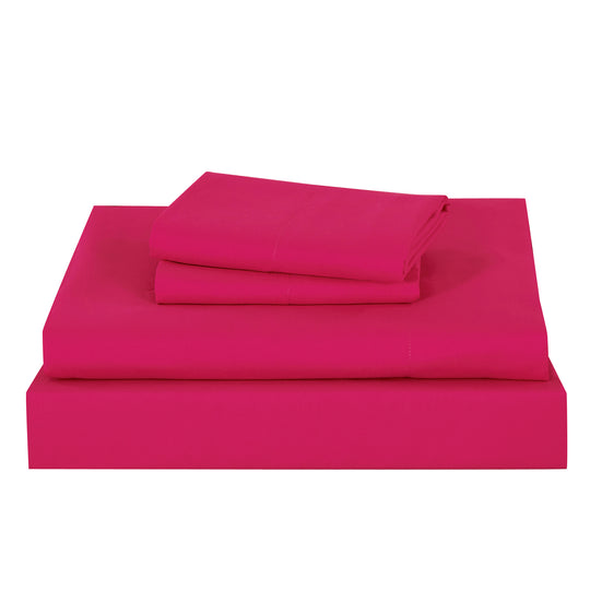 Luxury 9-Piece Geometric Grid Comforter Set in Black & Hot Pink – Complete Bedding with Sheet Set Included