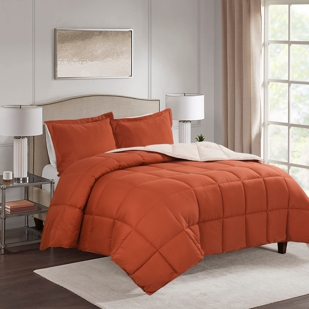 3 Piece All Season Lightweight Down Alternative Comforter Set