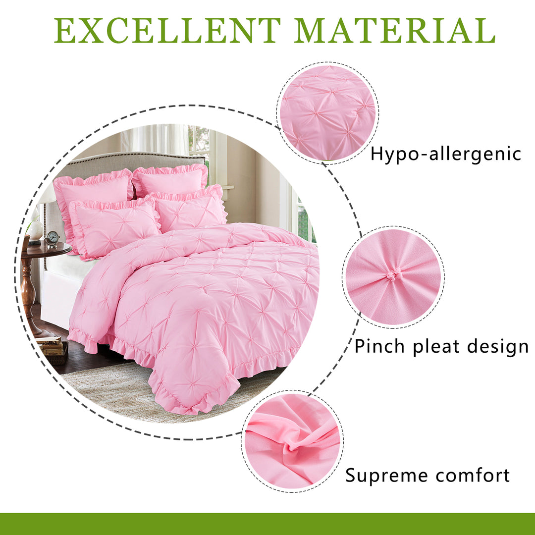 Hig 5 Piece Bed in a Bag Comforter Set