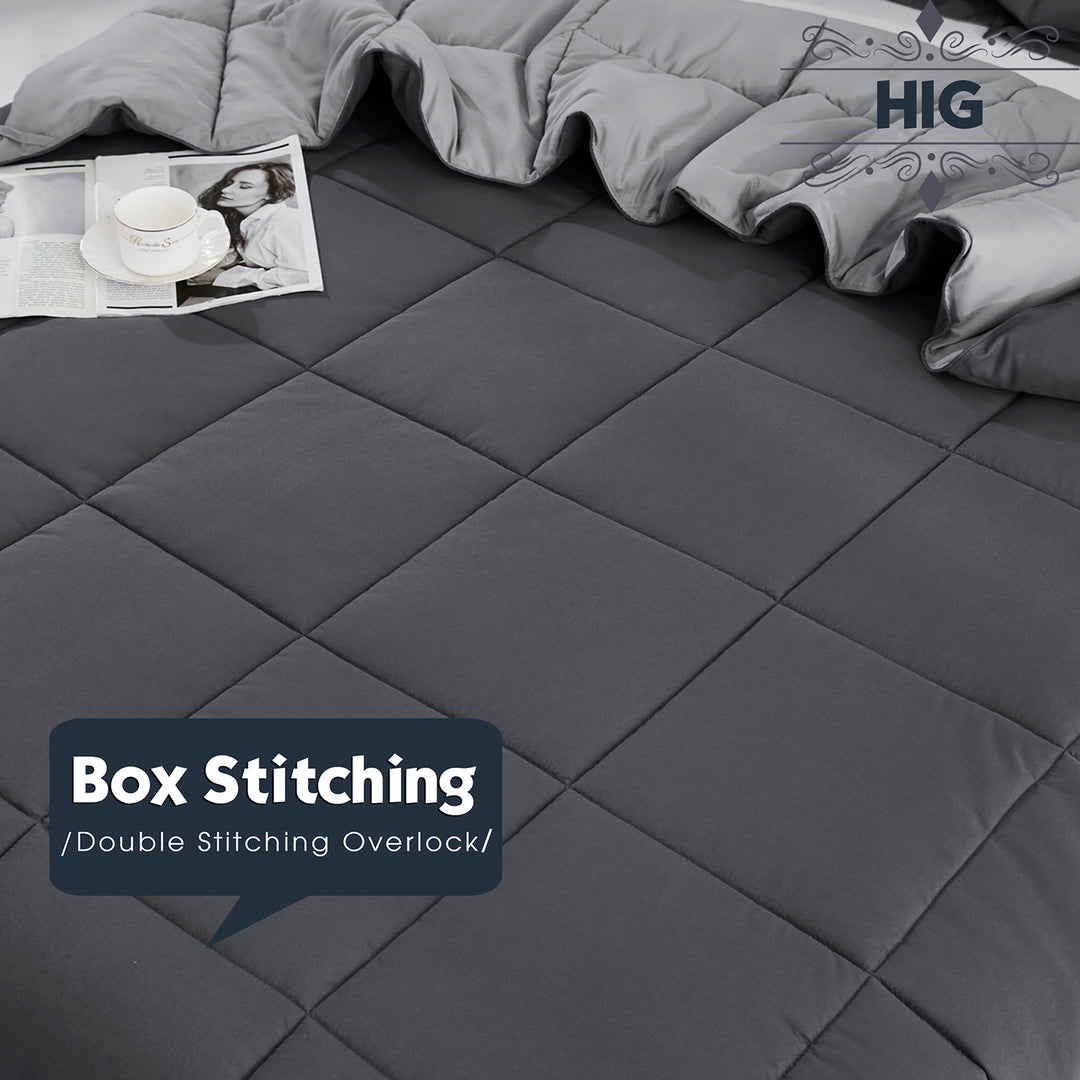 HIG Light Weight Down Alternative Comforter Set