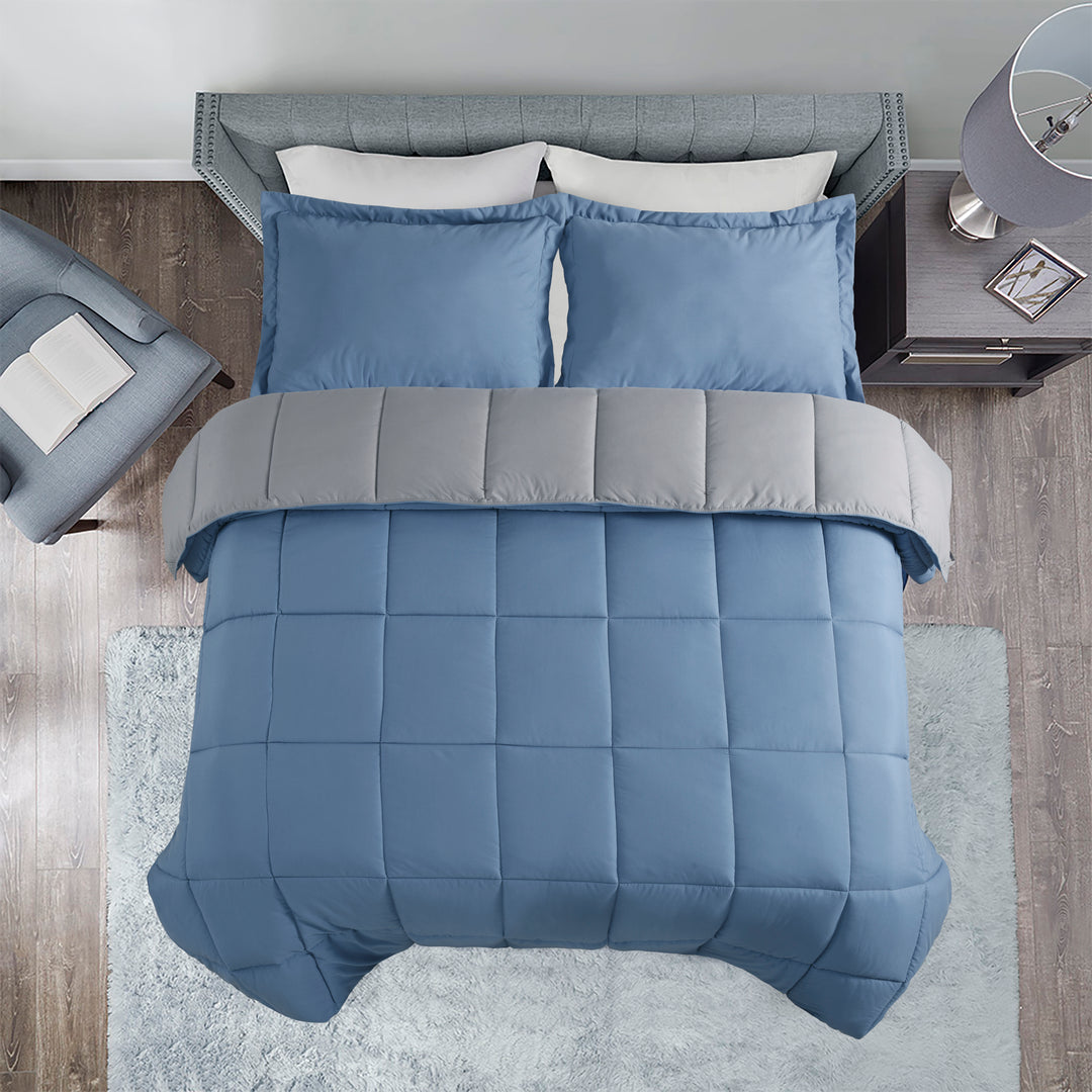 3 Piece All Season Lightweight Down Alternative Comforter Set