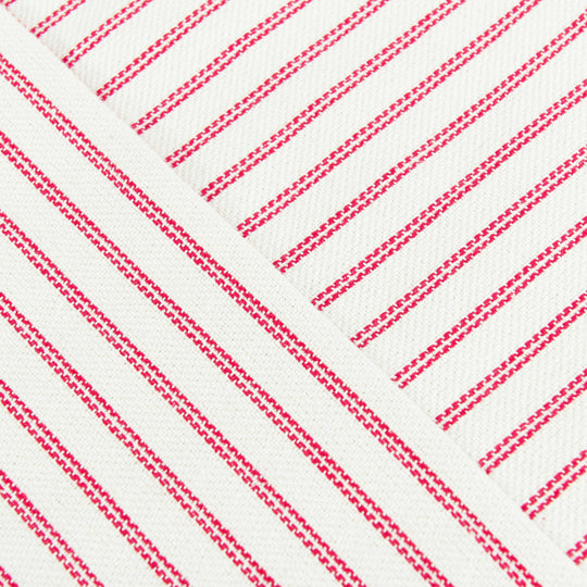 Closeout - Striped Linen Throw Pillow Covers - Set of 2, 18"x18",N60004