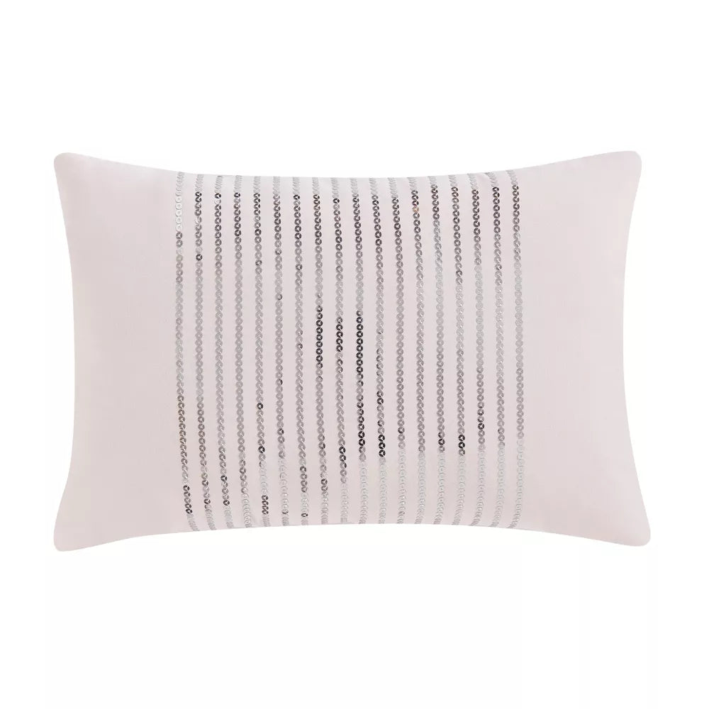 Closeout - 6 Piece Raindrop Jacquard Comforter Set, S00026