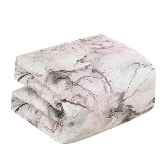 Closeout - 7 Piece Abstract Bed in a Bag Comforter Set, 22896