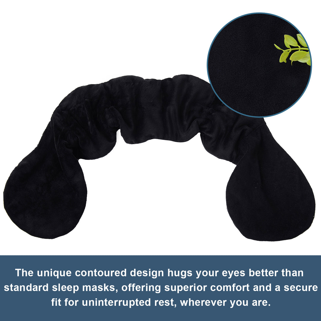 HIG Weighted Sleep Mask with Glass Beads for Men Women Sleeping Nap Travel