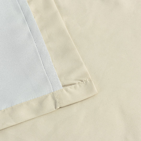 Farmhouse Ruffle Window Curtains with Blackout Liner Handmade Bow Ties Drapes 1 Panel, 100"W x 84"L