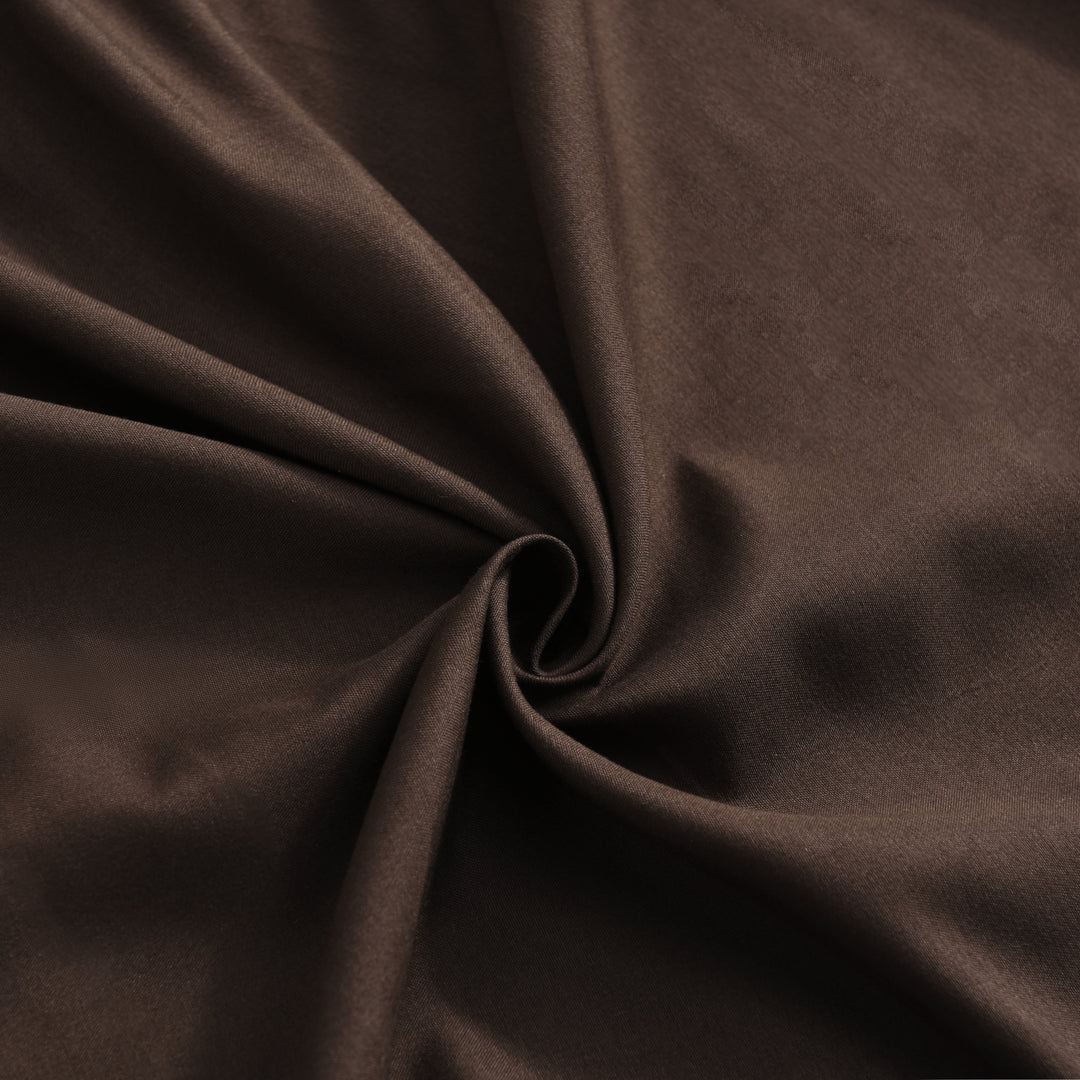 Luxurious Farmhouse Unique Pleated Cloth Fabric Shower Curtain 72x72 Extra Long Bathroom Curtain