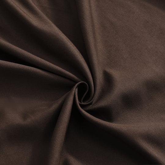 Luxurious Farmhouse Unique Pleated Cloth Fabric Shower Curtain 72x72 Extra Long Bathroom Curtain