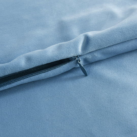 Full Body Pillow 20" x 54" with Removable Velvet Cover, Supportive Long Pillow for Adults & Pregnant Women Side Sleepers