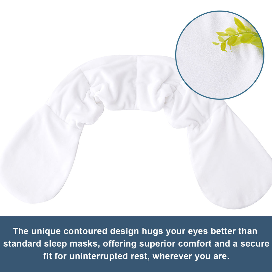 HIG Weighted Sleep Mask with Glass Beads for Men Women Sleeping Nap Travel
