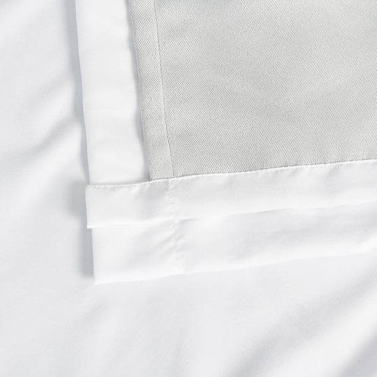 Farmhouse Ruffle Window Curtains with Blackout Liner Handmade Bow Ties Drapes 1 Panel, 100"W x 84"L