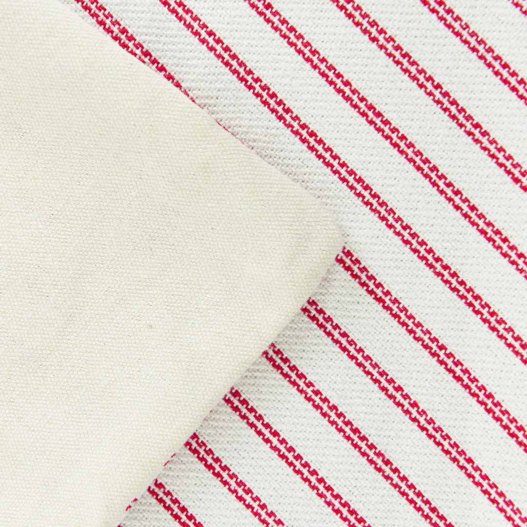 Closeout - Striped Linen Throw Pillow Covers - Set of 2, 18"x18",N60004