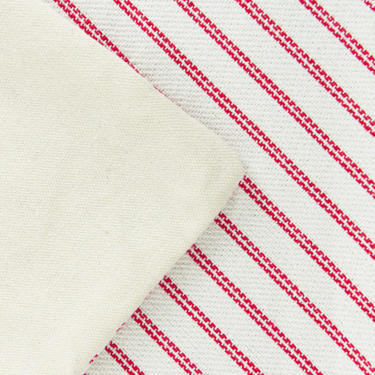 Closeout - Striped Linen Throw Pillow Covers - Set of 2, 18"x18",N60004