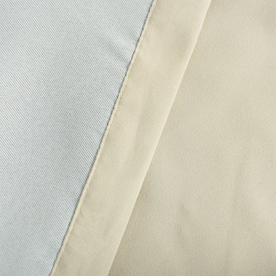Farmhouse Ruffle Window Curtains with Blackout Liner Handmade Bow Ties Drapes 1 Panel, 100"W x 84"L