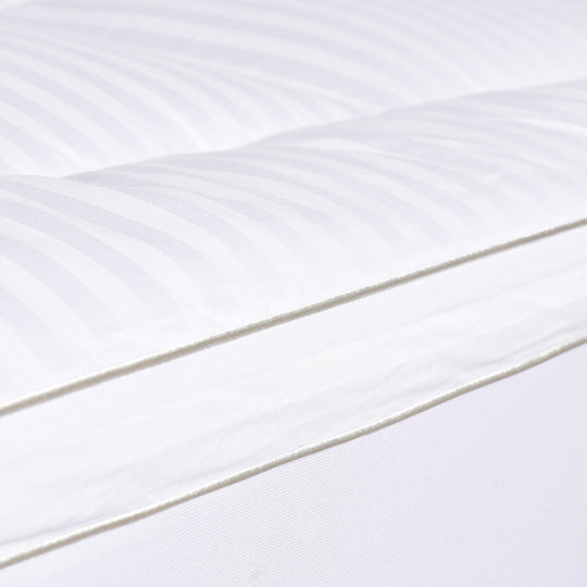 HIG Breathable Cotton Mattress Pad King Size, Fluffy Fitted Mattress Cover Protector with 8-21" Deep Pocket, Thick Quilted Pillow Top Mattress Topper for Back Pain, White