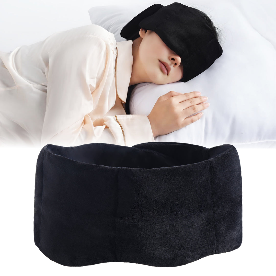 HIG Weighted Sleep Mask with Glass Beads for Men Women Sleeping Nap Travel