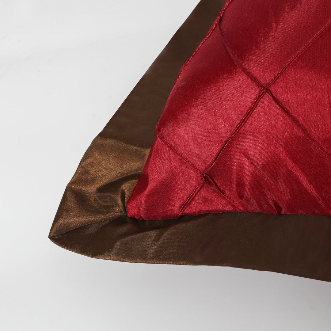 7 Piece Hypoallergenic Fade Resistant Patchwork Diamond Pintuck  Bed In A Bag Comforter Set-MYA