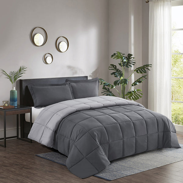 3 Piece All Season Lightweight Down Alternative Comforter Set
